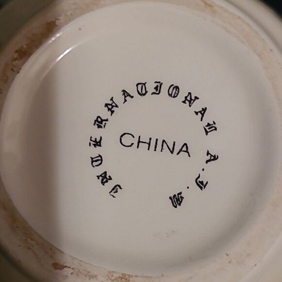 Santa Mug COFFEE cup international cookies milk merry jolly Christmas Retro - Picture 8 of 16
